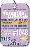 Piece #1048 Palace Plush 90 2ft3 x 2ft6 synthetic artificial grass ELM