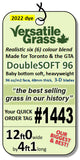 Piece #1443 DoubleSOFT 96   12ft0 x 4ft1 synthetic artificial grass SSTOR