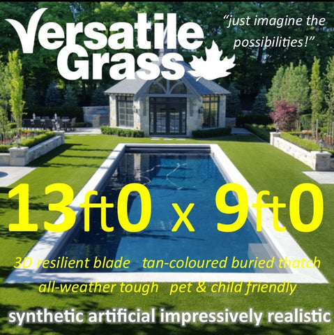 13ft x 9ft Multi Usage Synthetic Artificial Grass