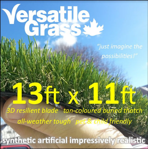 13ft x 11ft Multi Usage Synthetic Artificial Grass