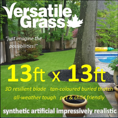 13ft x 13ft Multi Usage Synthetic Artificial Grass