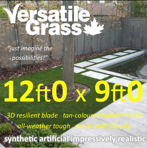 12ft x 9ft Multi Usage Synthetic Artificial Grass