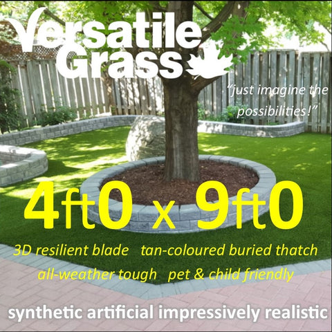 4ft x 9ft Multi Usage Synthetic Artificial Grass