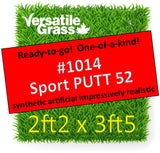 Piece #1014 Sport PUTT 52 2ft2 x 3ft5 synthetic artificial grass ELM