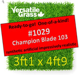 Piece #1029 Champion Blade 103 3ft1 x 4ft9 synthetic artificial grass SSTOR