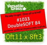 Piece #1033 DoubleSOFT 84  11inch x 8ft3 synthetic artificial grass SSTOR