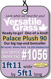 Piece #1056 Palace Plush 90 1ft11 x 5ft1 synthetic artificial grass ELM