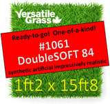 Piece #1061 DoubleSOFT Fineblade 84 1ft2 x 15ft8 synthetic artificial grass ELM