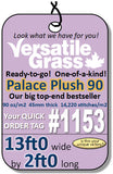 Piece #1153 Palace Plush 90  13ft0 x 2ft0 synthetic artificial grass ELM