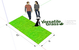 12ft x 5ft Multi Usage Synthetic Artificial Grass