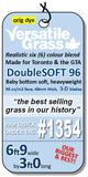Piece #1354 DoubleSOFT 96 6ft9 by 3ft0 synthetic artificial grass  SSTOR