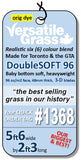 Piece #1368 DoubleSOFT 96 5ft6 by 2ft3 synthetic artificial grass  SSTOR