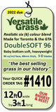 Piece #1410 DoubleSOFT 96  12ft0 by 3ft1 synthetic artificial grass SSTOR