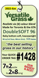 Piece #1428 DoubleSOFT 96  7ft2 by 2ft8 synthetic artificial grass SSTOR