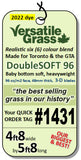Piece #1431 DoubleSOFT 96  4ft8 x 5ft8 synthetic artificial grass SSTOR