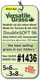 Piece #1436 DoubleSOFT 96  5ft6 x 3ft8 synthetic artificial grass SSTOR