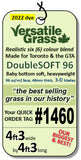 Piece #1460 DoubleSOFT 96  4ft3 x 4ft3 synthetic artificial grass SSTOR