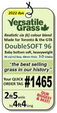 Piece #1465 DoubleSOFT 96  2ft5 x 4ft4 synthetic artificial grass SSTOR