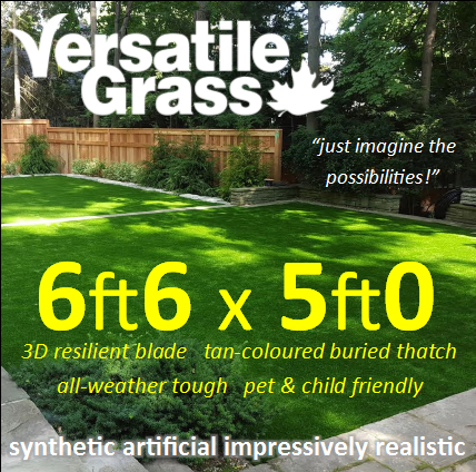 6ft6 x 5ft0 Multi Usage Synthetic Artificial Grass
