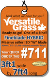TAG#711 FineBlade HYBRID Synthetic Artificial Grass 3ft1 x 7ft4 Elm