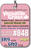 TAG# 848 Special Blade 66 Synthetic Artificial Grass 3ft9 x 6ft Elm