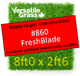 Tag #860 FreshBlade Synthetic Artificial Grass 8ft0 x 2ft6 SStor