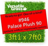 Piece #946 Palace Plush 90  Synthetic Artificial Grass 3ft1 x 7ft0  SStor