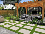 Piece #1331 DoubleSoft 96  0ft7 x 13ft6 synthetic artificial grass SSTOR