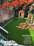 #1334 DoubleSoft 96  7ft7 x 5ft4 synthetic artificial grass SSTOR