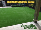 TAG#556 Refined Gold 80 Synthetic Artificial Grass 5ft3 x 3ft5 SStor