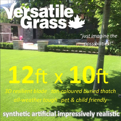 12ft x 10ft Multi Usage Synthetic Artificial Grass