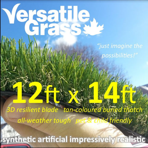 12ft x 14ft Multi Usage Synthetic Artificial Grass