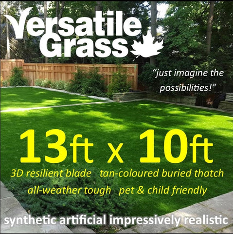 13ft x 10ft Multi Usage Synthetic Artificial Grass