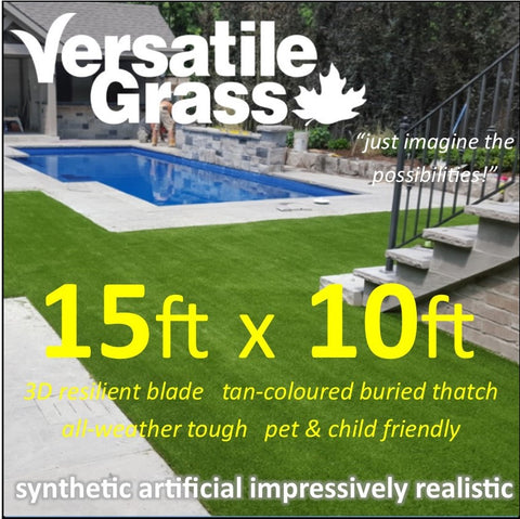 15ft x 10ft Multi Usage Synthetic Artificial Grass