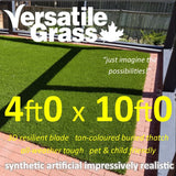4ft x 10ft Multi Usage Synthetic Artificial Grass