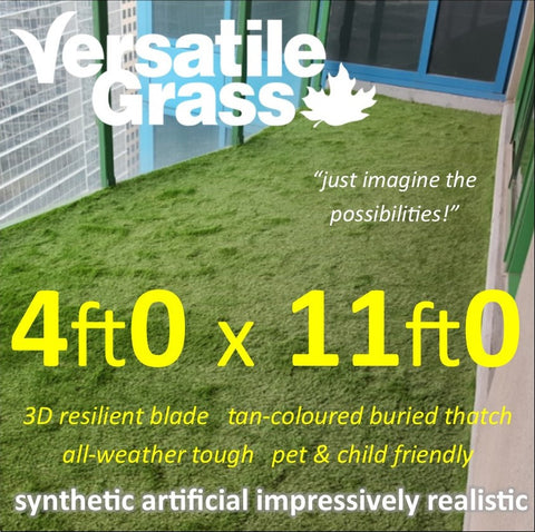 4ft x 11ft Multi Usage Synthetic Artificial Grass