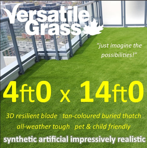 4ft x 14ft Multi Usage Synthetic Artificial Grass