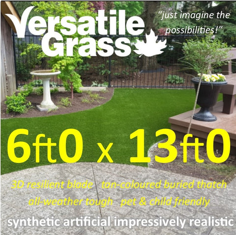 6ft x 13ft Multi Usage Synthetic Artificial Grass