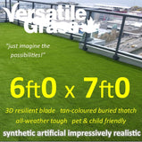 6ft x 7ft Multi Usage Synthetic Artificial Grass