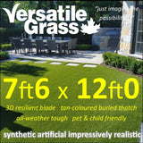7ft6 x 12ft Multi Usage Synthetic Artificial Grass